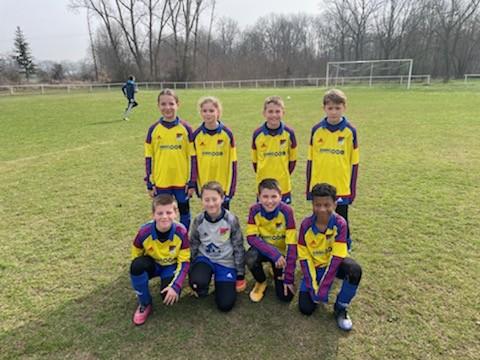 2eme groupe u11 a pommiers mars 2022
