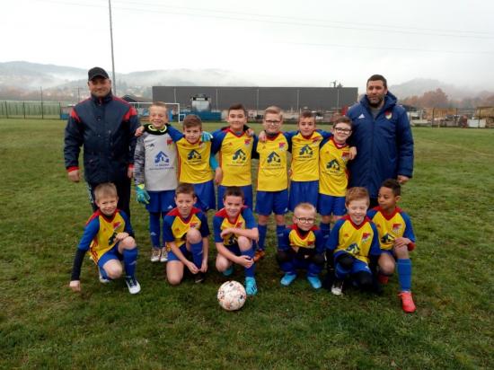 GROUPE U11 NOUVEAUX MAILLOTS 30 NOV 2019