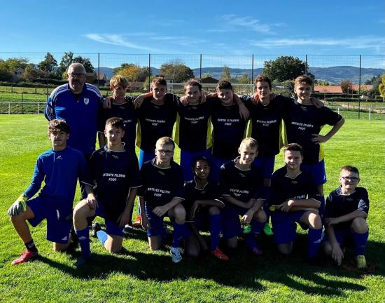 Groupe u15 1er amical 22 octobre 2022