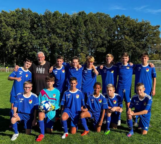 Groupe u15 2eme mi temps amical octobre 2022