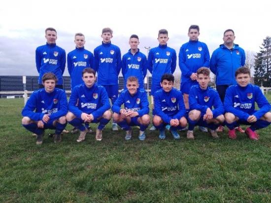Groupe u18 coupe intersport contre rf42