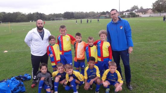 GROUPE U9 PLATEAU AMICAL OCTOBRE 2019