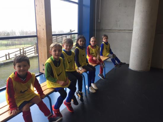 Joueurs u7 entrainement culture foot