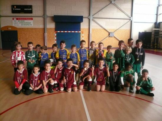 plateau u9 U7 en salle 2011