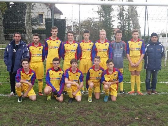 U18 match contre commelle novembre 2017