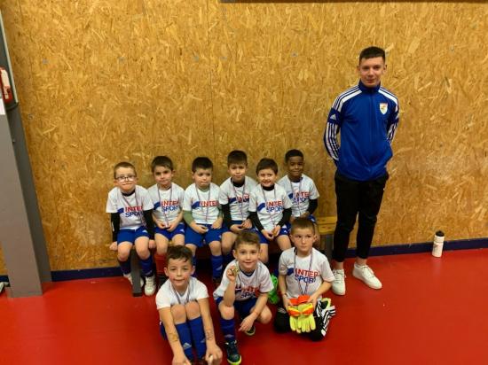 U7 filerin tournoi en salle dec 2022